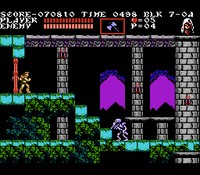 une photo d'Ã©cran de Castlevania 3 - Dracula s Curse sur Nintendo Nes